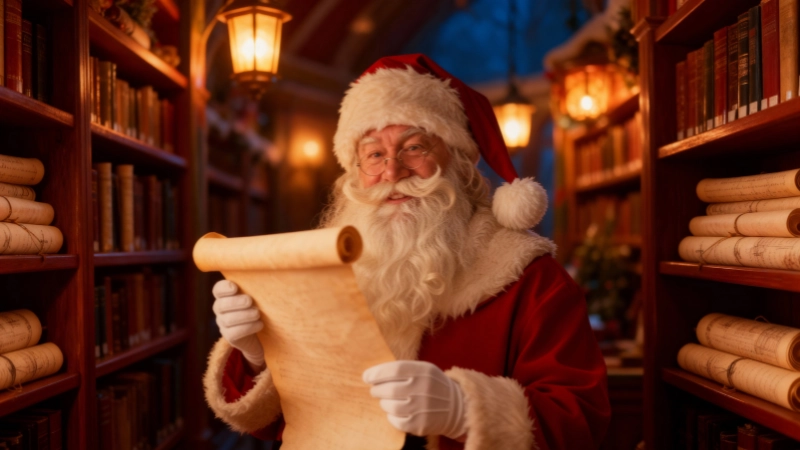 Bericht van de Kerstman uit Archieven Bericht van de Kerstman uit Archieven