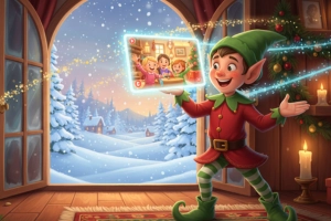 Jouw persoonlijke kerstvideo in de mail